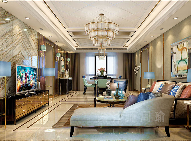 外国插小穴视频世纪江尚三室两厅168平装修设计效果欣赏
